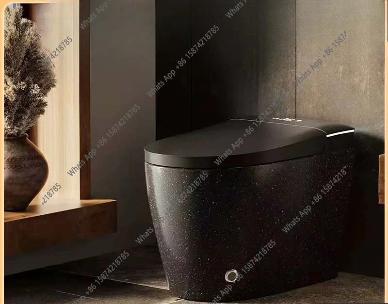 

Color new Chinese smart toilet integrated automatic no water pressure limit built-in foam shield siphon toilet