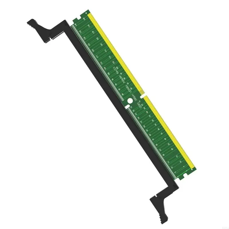 DDR5 DIMM 288Pin Memory Test Protections Card Slot Adapter Long Ear Protections Card for PC Server Computer Desktop PC E65A