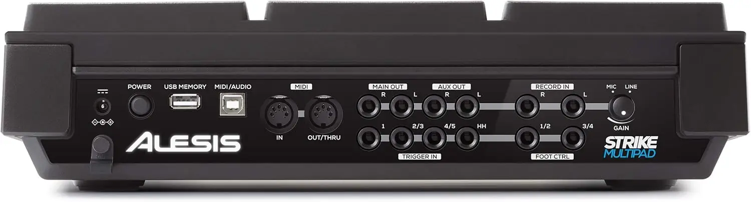 PerSCH 9-Pad Tingwith Sampler, Looper, 2 Ins and Outs, Soundcard, Sample Loading via USB Thumb Drives