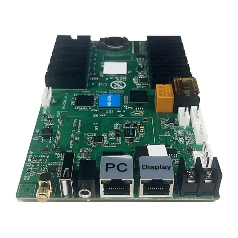 ABGI-Full สี HD-C16L LED การ์ดควบคุม Wifi USB PB พอร์ตเล็บ LED Video Wall Controller จอแสดงผลการ์ด