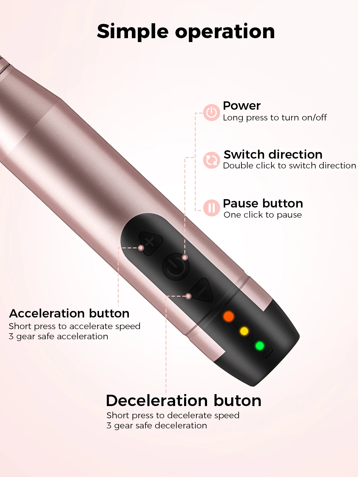 電動ネイルドリルマシンコードレスネイルポリッシュマシン調整可能な速度ポータブル電動ネイルファイルマニキュアペディキュアツール