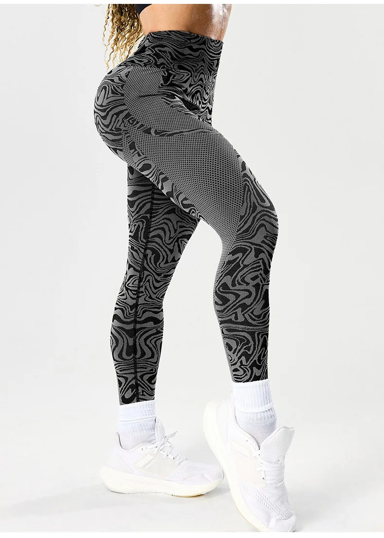 Mulheres sem costura leggings de fitness cintura alta calças de treino ginásio yoga leggings booty levantamento correndo collants