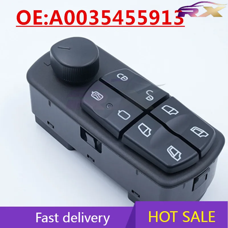 

OEM:A0035455913 Suitable for Mercedes Benz glass lift switch electric window switch truck accessories
