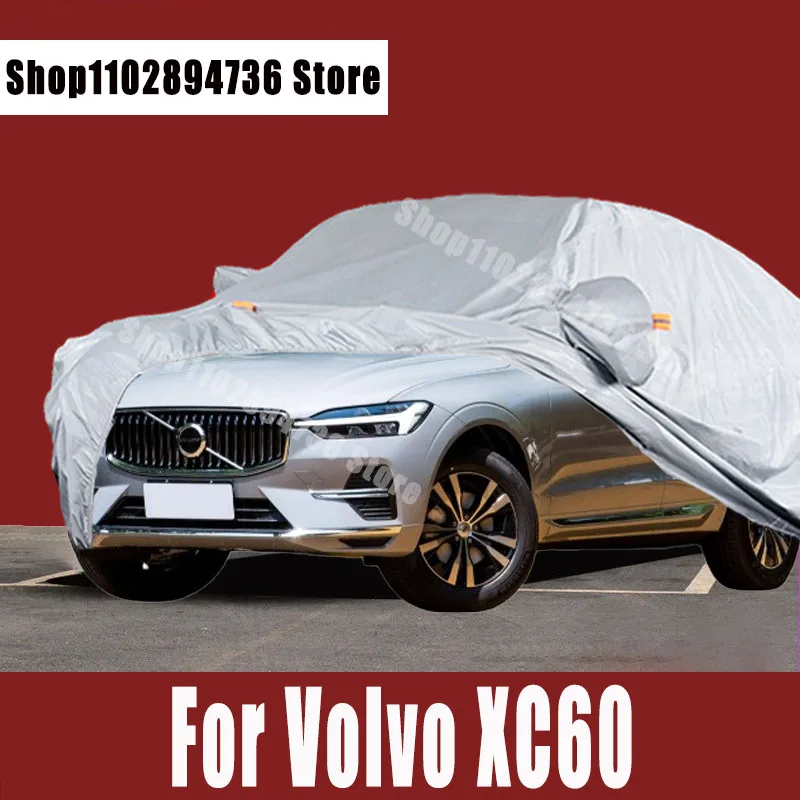 

For Volvo XC60 Car Covers Outdoor Sun uv protection Dust Rain Snow Protective Auto Protective cover