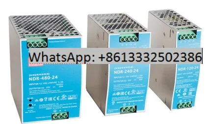 

MEAN WELL NDR-75 120 240 12V 24V 48V meanwell NDR-75 -120 -240 12 24 48 V Single Output Industrial DIN Rail