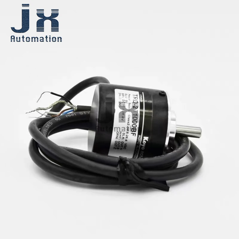 

TRD-2T Series Incremental Rotary Encoder 6MM Solid Shaft 10-5000PPR BF/V/VH/B/A/AF ABZ Signals for Mechanical Automation Control