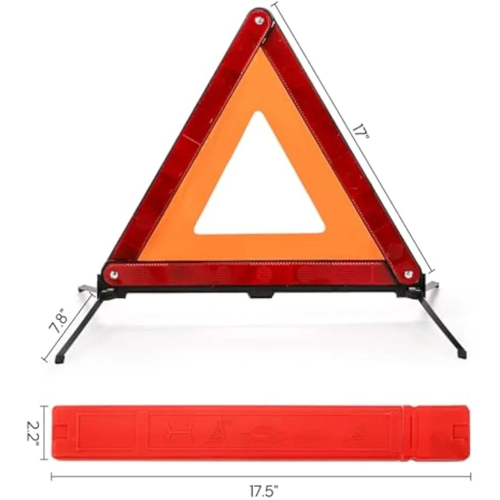 Emergency Warning Triangle Car Road Hazard Warning Reflector Set