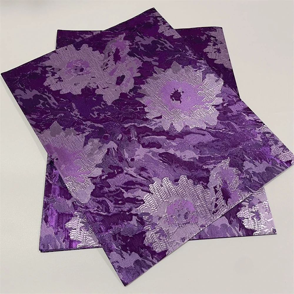 

Sego Gele African Nigerian Women's Sego Gele Headtie 2 pieces Head Wear PurPle Sego Headtie Wrap