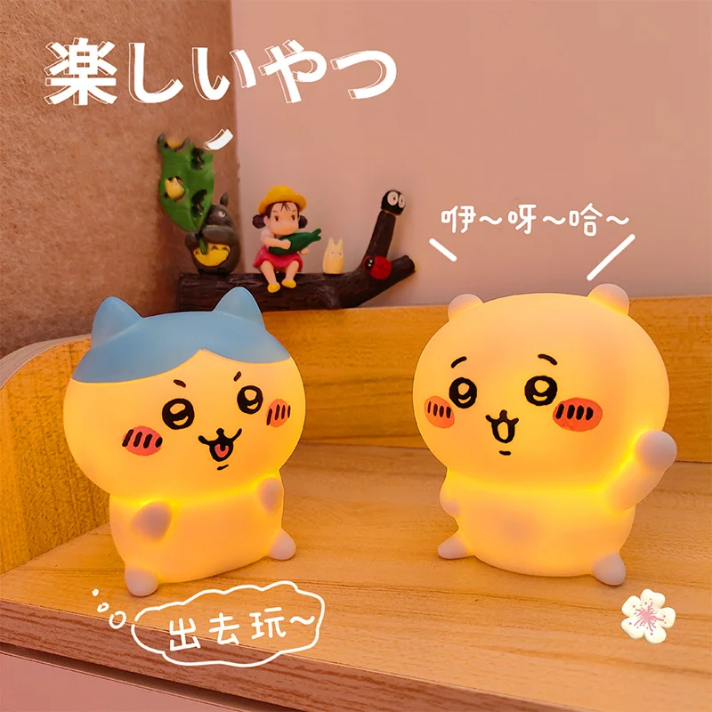 Kawaii chiikawa animated cartoon character Vinyl doll statue tabletop decoration Children's Birthday present Room Decorated