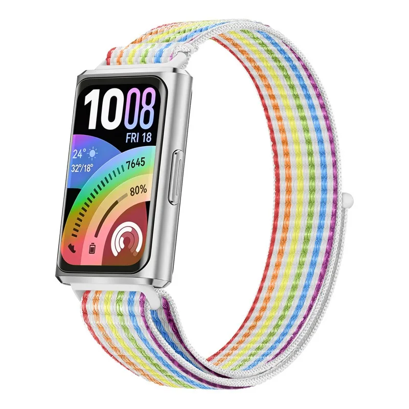 Nylon-Schlaufenarmband für Huawei Band 11 Pro, austauschbares Armband, Uhrenarmband für Huawei Band 11, Original, atmungsaktives Gürtelzubehör – Detail 18