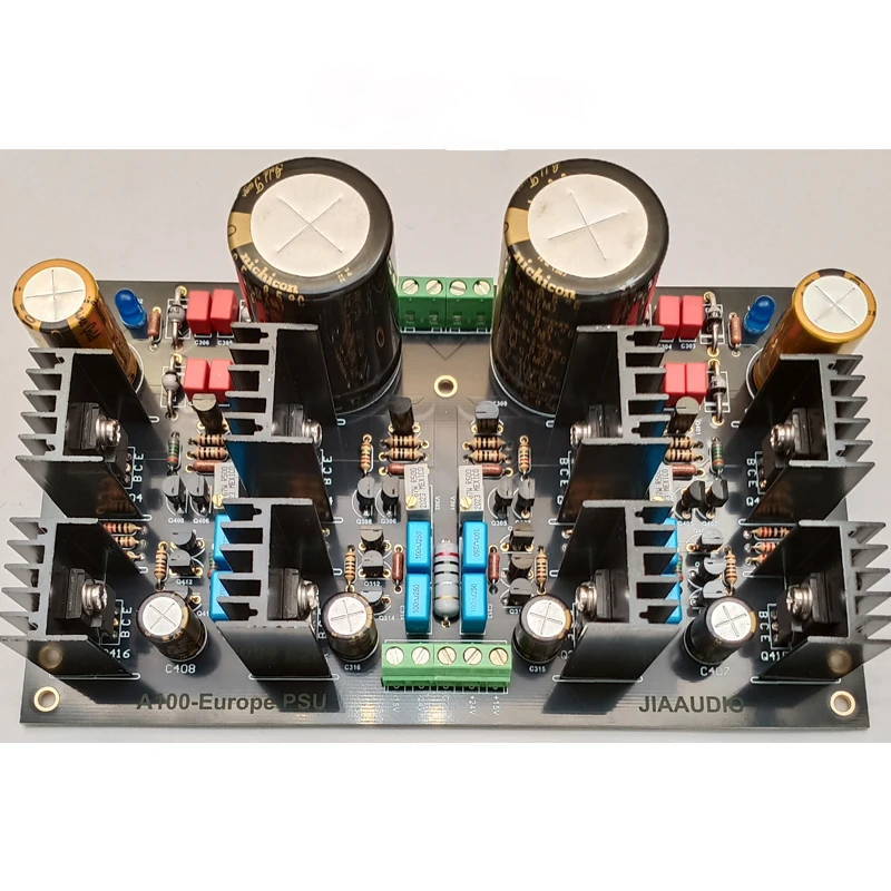 HiFi 오디오 애호가 병렬 조정 전원 공급 장치, A100 유럽 PSU, 4 출력 ± 33V ± 15V 조정 가능, 클래스 A