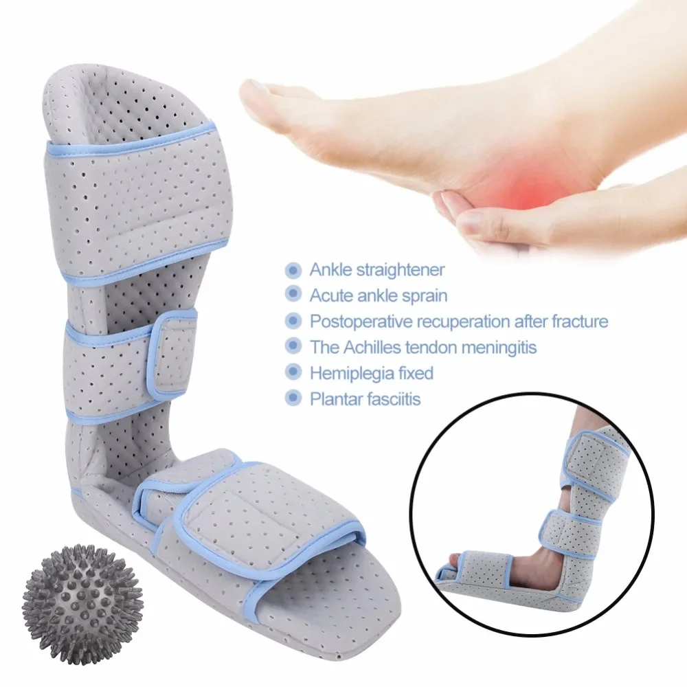 Rehabilitation Medical Orthopedic Walker Boot Foot Brace Splint Orthopedic Sprain BrokenToe Adjustable Fracture Walker Cast Boot