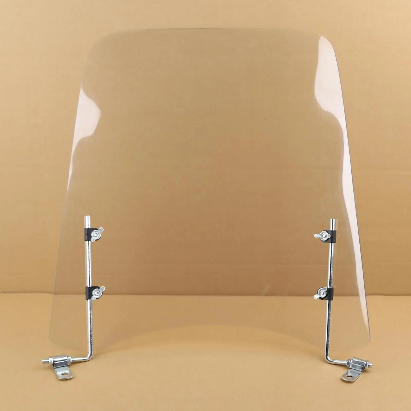 

Universal Motorcycle Windshield in PC Material, Upgraded 3mm Thickness, and Enhanced Dimensions for Peak Performance,15.7"* 18"