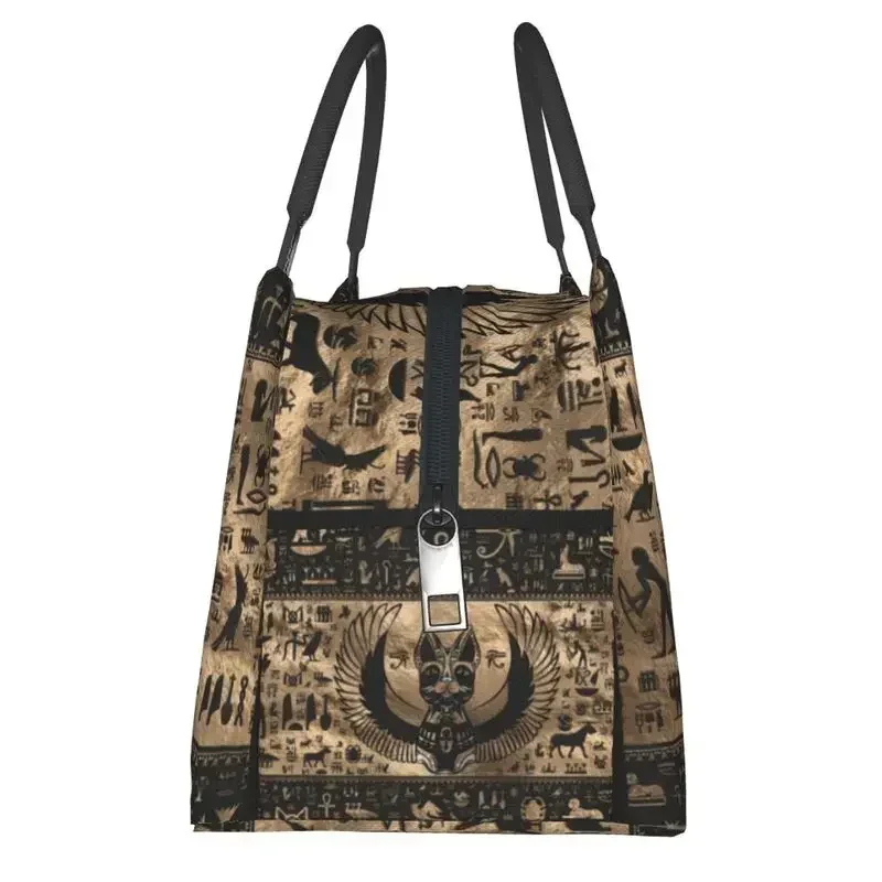 

Bastet Insulated Lunch Bags for Outdoor Picnic Ancient Egypt Symbol Waterproof Thermal Cooler Lunch Box
