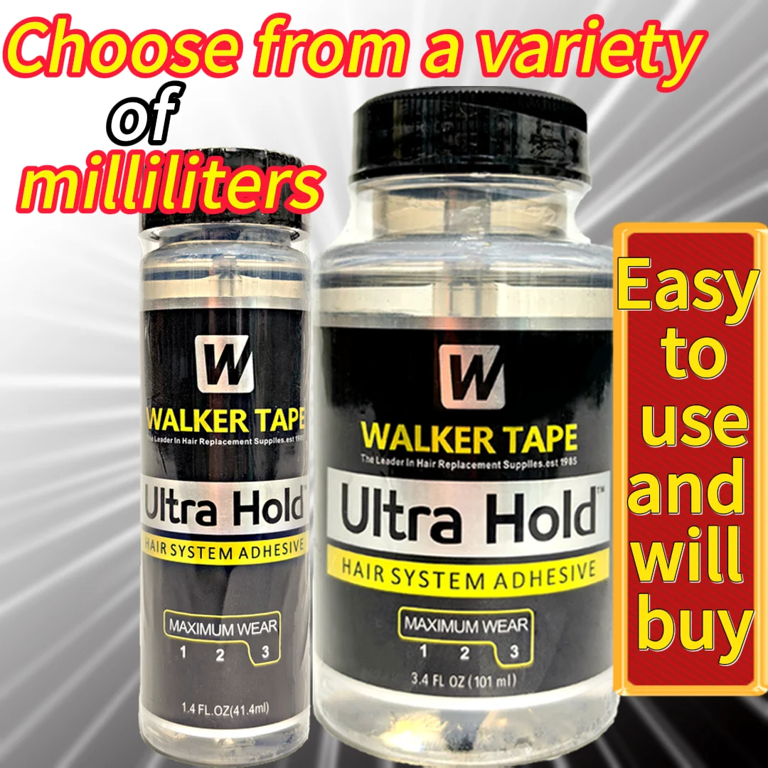 워커 테이프 울트라 홀드 레이스 접착제 방수 코스프레 가발, 가짜 귀, 레이스 가발, 수염, 이음매 없음, 내구성, 빠르고 부드러움