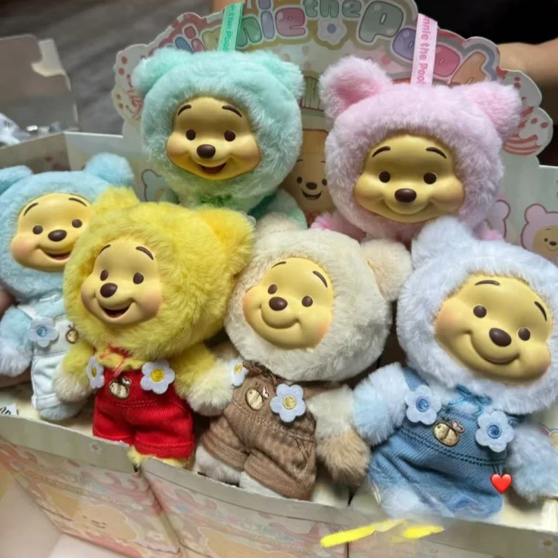 

2025Hot Sale Disney Winnie the Pooh Candy Bear Blind Box - Vinyl Plush Pendant, Surprise Doll Action Figure, Girl Gift