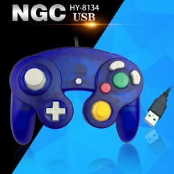 For Gamecube Controller USB Wired Handheld Joystick For Nintend For NGC GC Controle For MAC Computer PC Gamepad ns