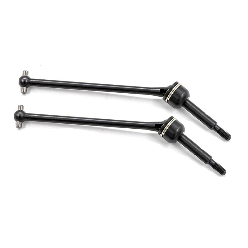 2 PC Steel Rear Drive Shaft Driveshafts Brand New For 1/10 Traxxas Slash Rustler Hoss Stampede VXL 4X4 2WD RC Car Upgrades Parts