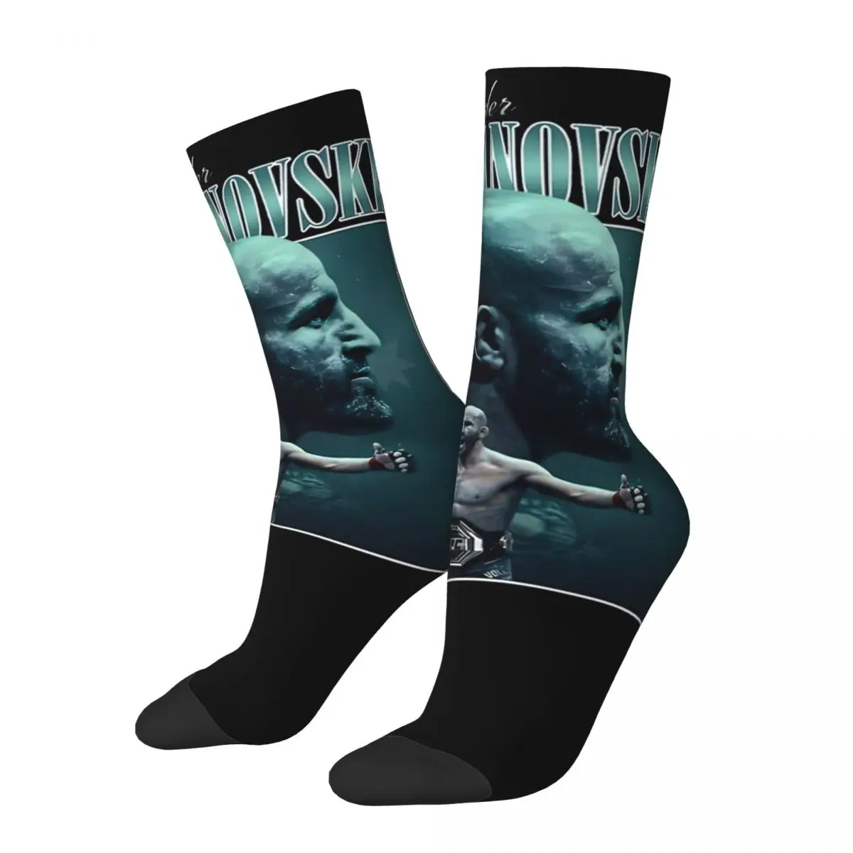 

Crazy Women Socks Vintage Alexander Volkanovski Bootleg Accessories Comfortable Cool Fighter High Quality Socks All Seasons