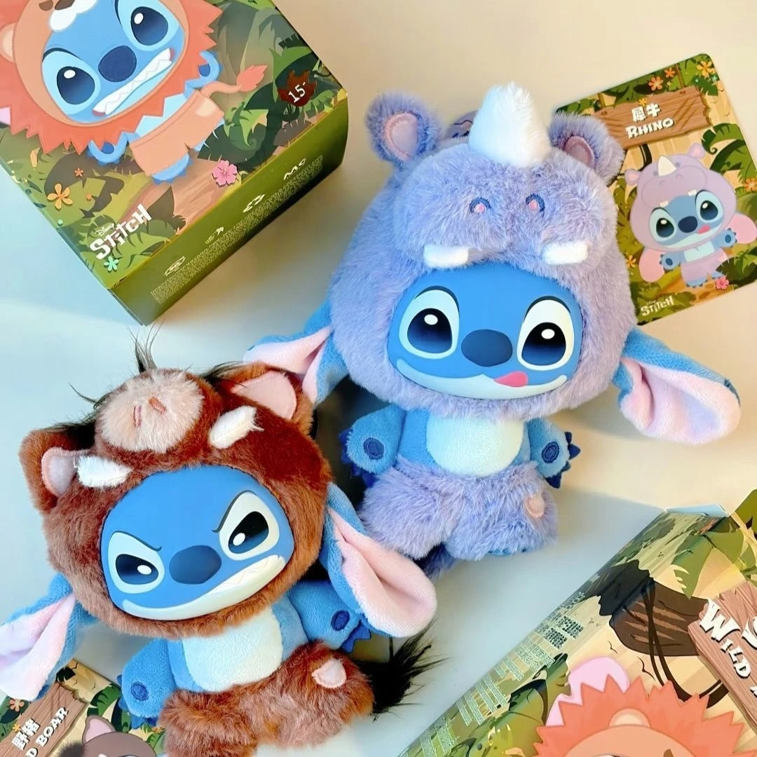 

2026 Новая глухая коробка Disney Stitch, виниловая плюшевая подвеска, игрушки, милая мультяшная фигурка, Рождественский загадочный подарок