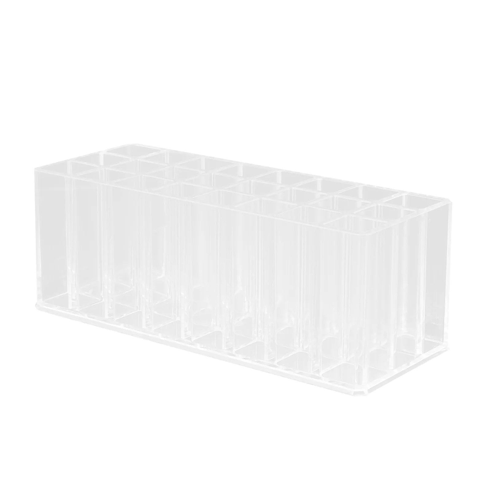 

Makeup Brush Storage Box Organizer Clear Lipstick Stand Gloss Household Acrylic Bedroom Rack