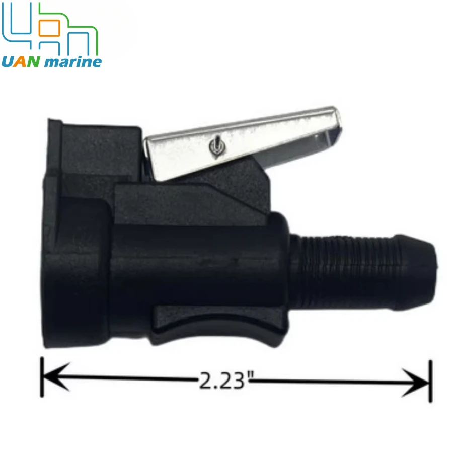 3/8" 176445 Fuel Line Connector for OMC Johnson Evinrude Outboards Engine Fuel Hose  176445 775641  Sierra 18-8092 - view 4