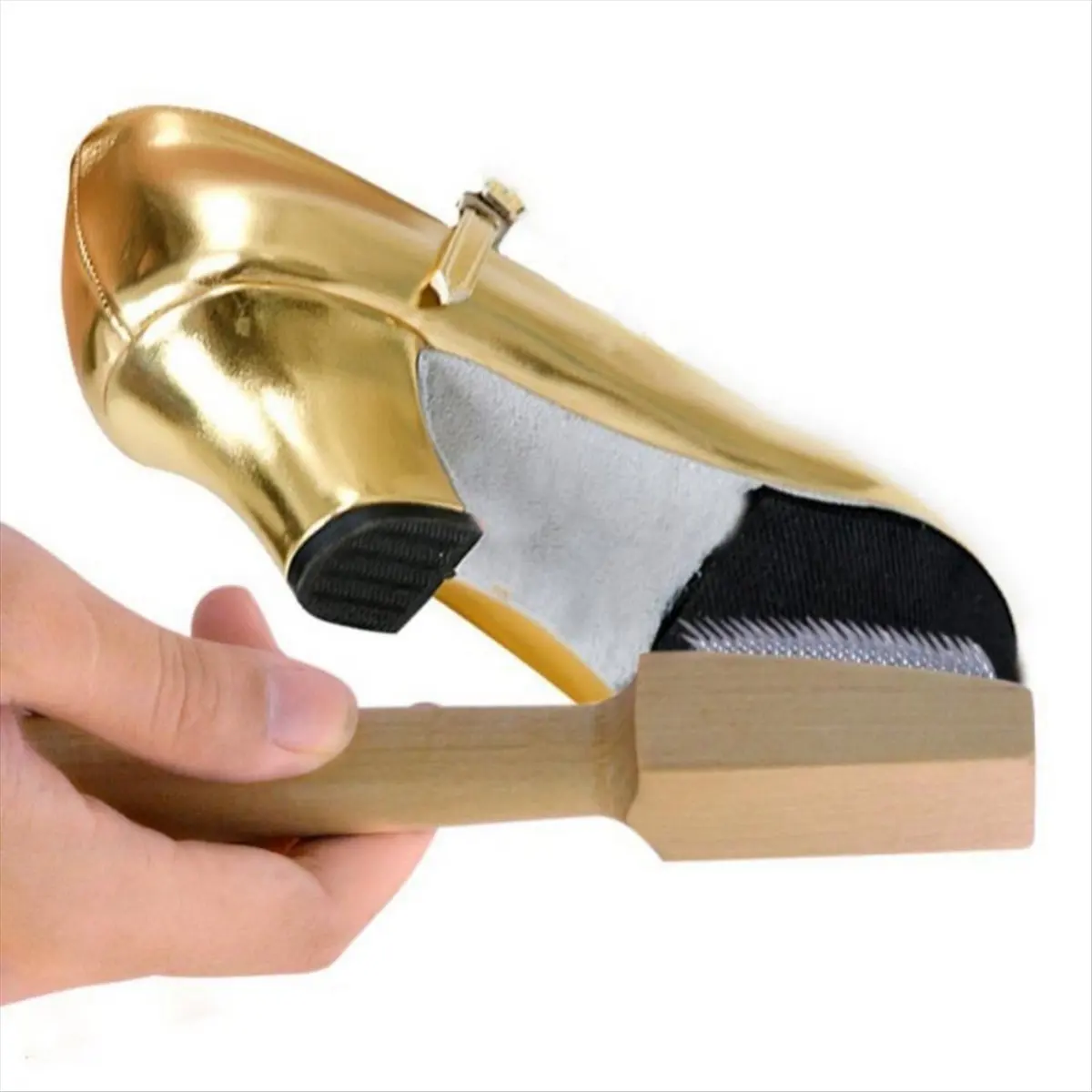 2026 NEW Wood Suede Sole Wire Cleaners Dance Shoes Cleaning Brush for Footwear