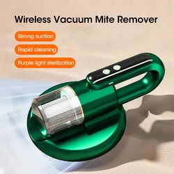 Mite Removal Wireless Portable Vacuum Cleaner Cordless Anti Remover Wireless Dust Mite Controllers Pillow Bed Vacuum Cleaner