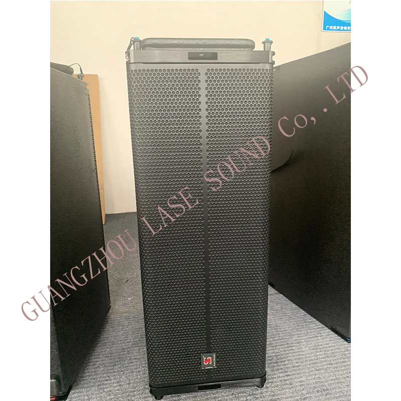 Active Line Array Speakers Dual 10 Inc LA-5 Dual 10 Inch Line Array Speakers Professional Audio Video Outdoor Audio Sound System