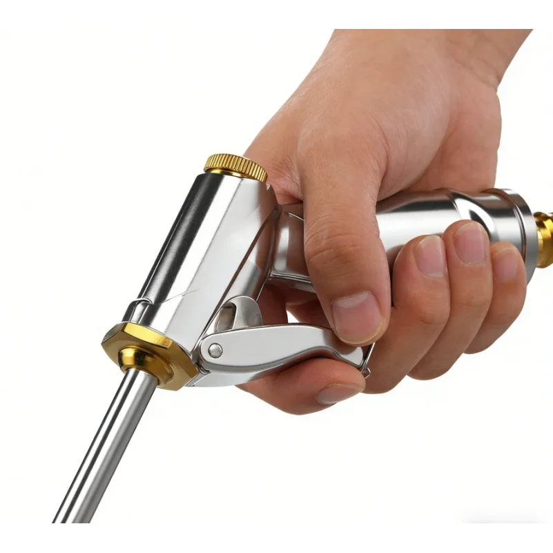 Adjustable Garden Sprayer High Pressure Water Hose Nozzle Spray Gun for Watering Plants
