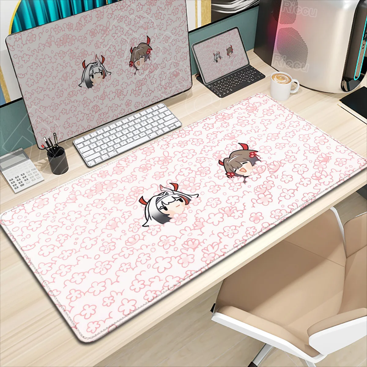 

New HD Print Zenless Zone Zero Mouse Pad ZZZ Game Laptop Mat Large Kawaii Anime Girl Ye Shunguang Mousepad PC Gaming Accessories