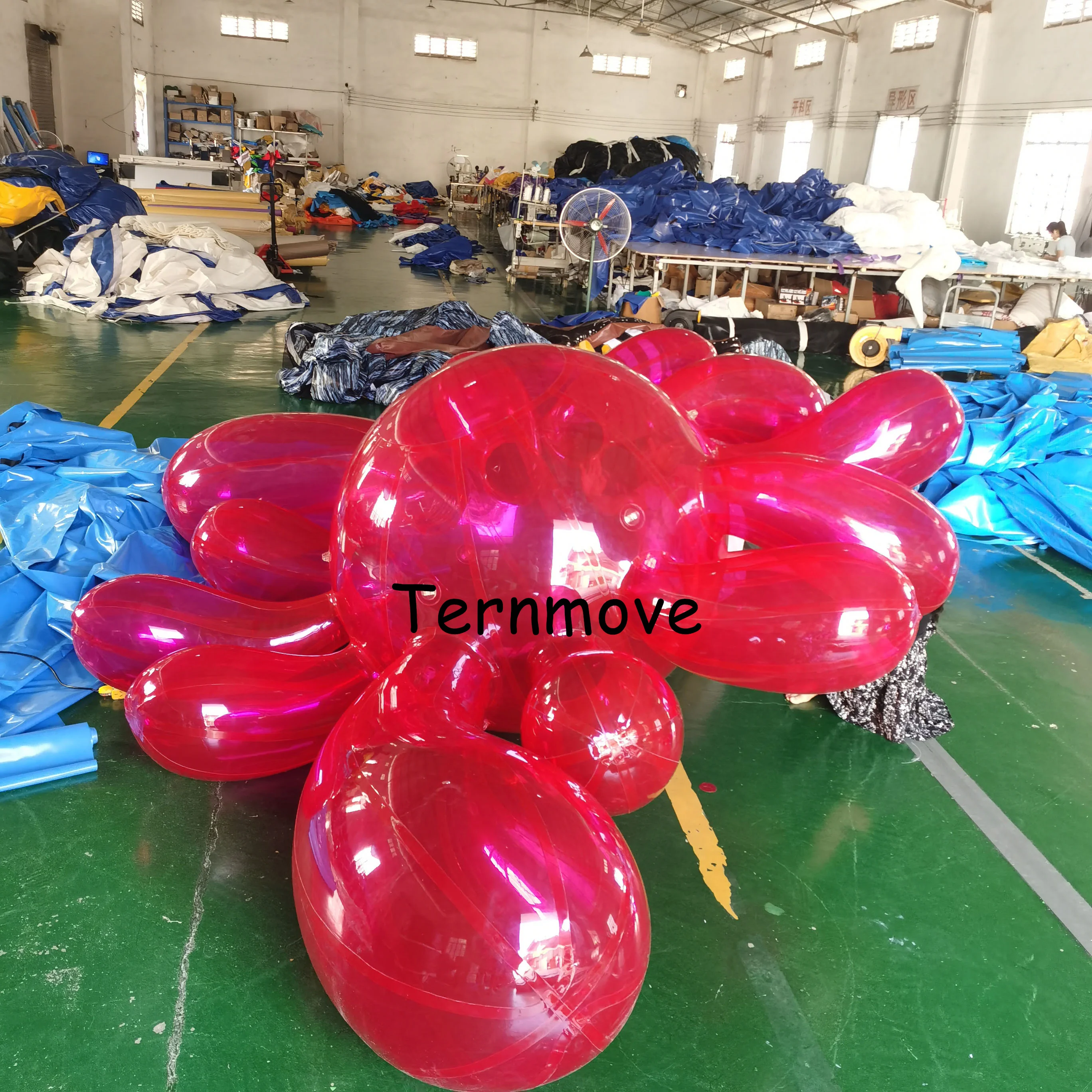 inflatable transparent flower clouds advertising promotion flower for Photo studio take photo balloon party Decoration