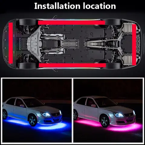 10 best sales under car led lights - №1