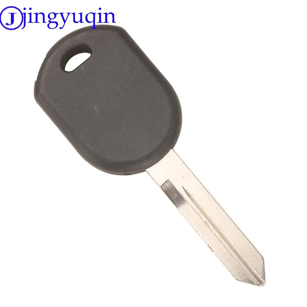 Jingyuqin Transponder Car Key Shell Case dla Ford C-Max F350 Escape Fiesta F150 Mustang z nieoszlifowanym ostrzem FO38R