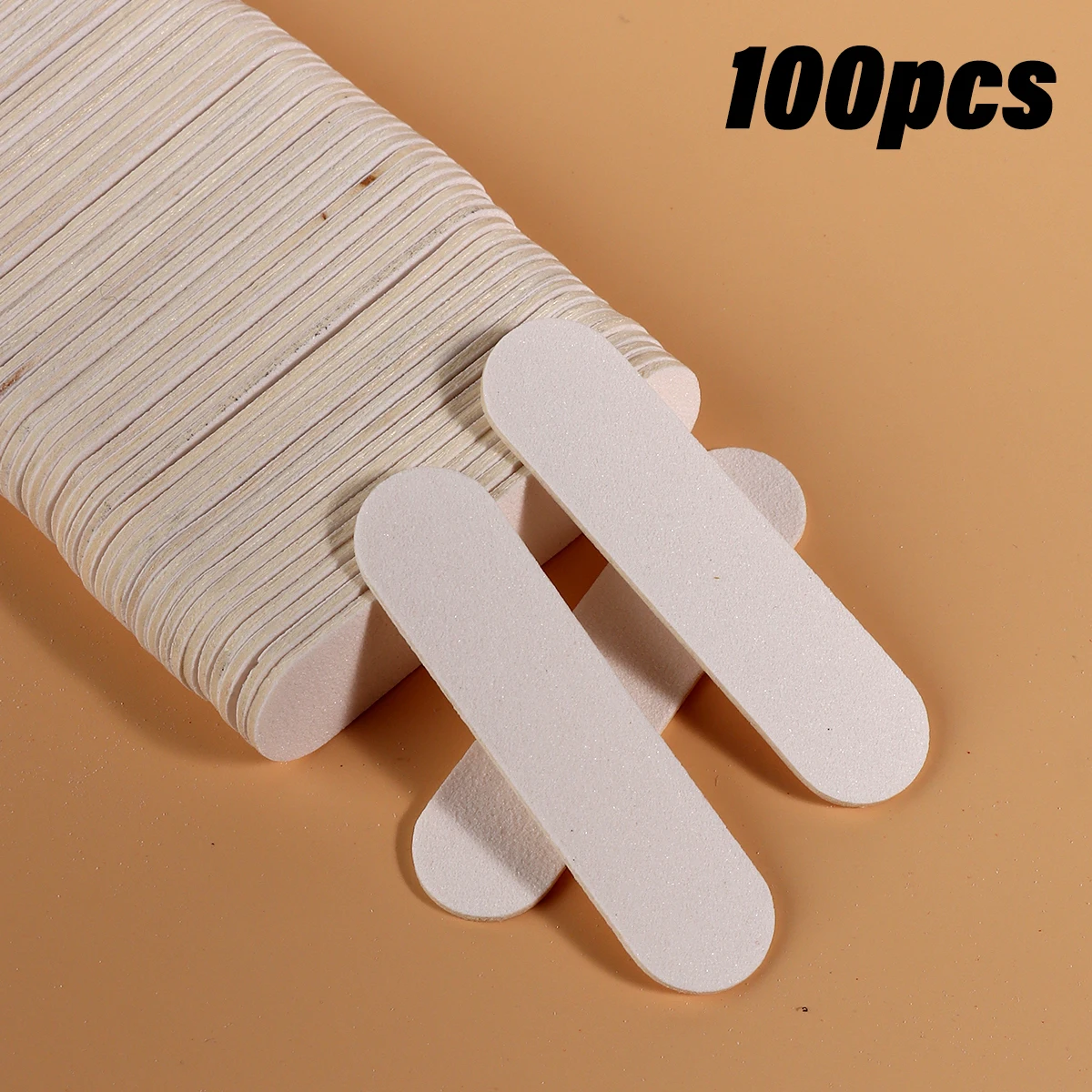 Dubbelzijdige nagelvijlen Mini hout schuurbufferblokset voor gellak manicure pedicure salon professionele nail art tools