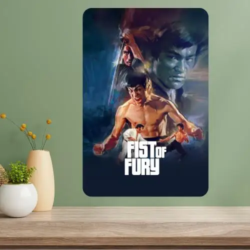 Fist of Fury Classic Movie Metal Poster Sign