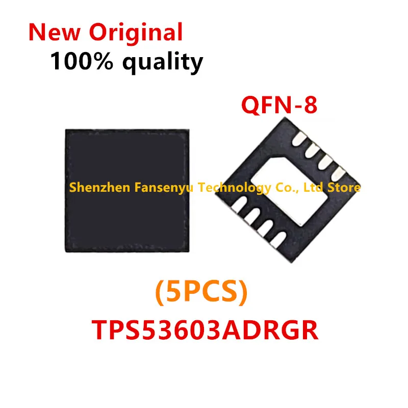 (5piece)100% New TPS53603ADRGR TPS53603A 53603A QFN-8 Chipset