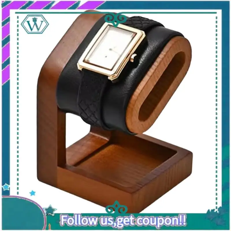 

A09P Wooden Jewelry Organizer Bracelet Watch Display Stand Jewelry Storage Holder Watch Rack Watch Display Props