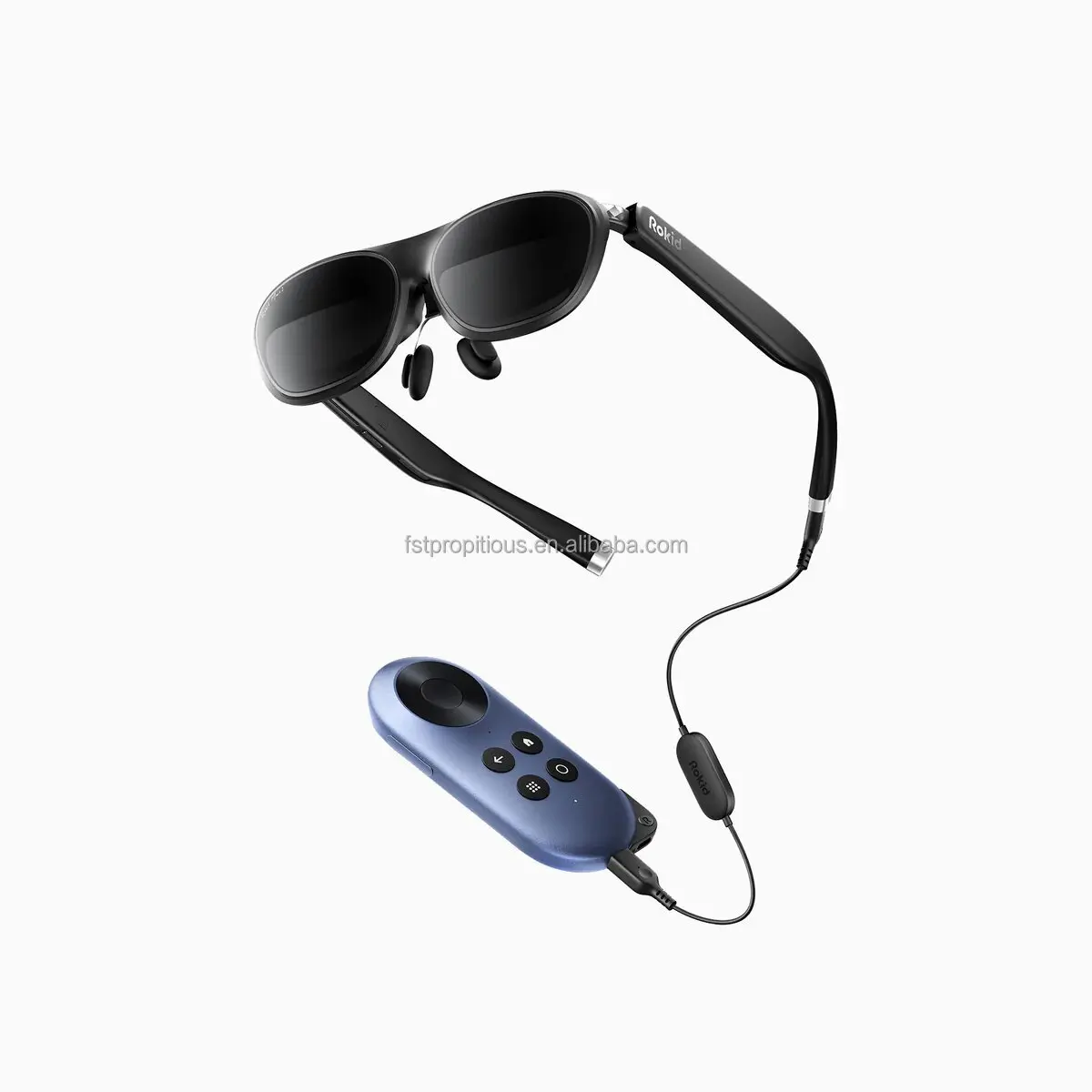 

2025 Popular Rokid Max 2 AR Smart Glasses VR 3D Game Viewing AR Glasses Movies VR AR 3d Glasses Virtual Reality 1080P Micro OLED