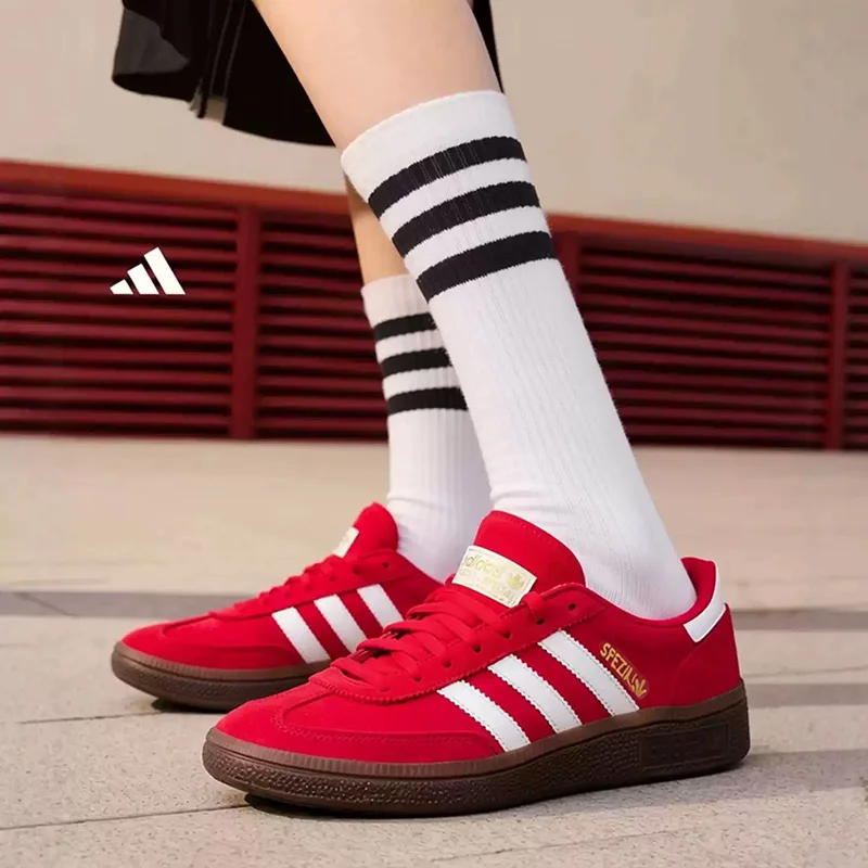 Adidas Adi Sock Men's and Women's Shoes HANDBALL SPEZIAL Low-top Wear-resistant Casual Shoes Outdoor Shoes FV1227