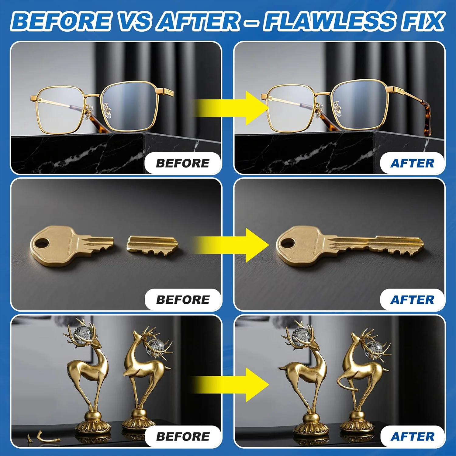 JXVX 1-5 piezas de pegamento súper fuerte 502 pegatina de juego rápido resistente a altas temperaturas adecuada para metal, plástico, PVC y madera potente pegamento líquido con dispensador incluido.