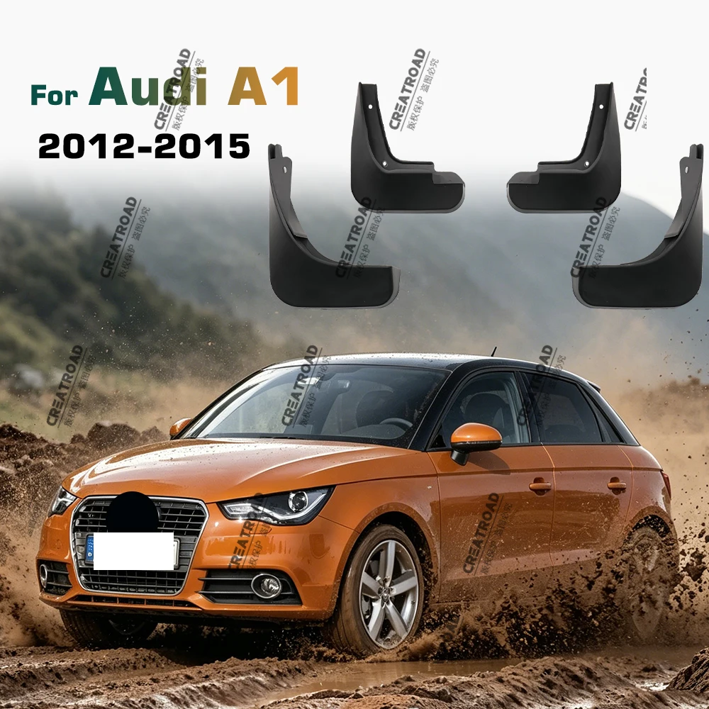 Für Audi A1 2012 2013 2014 2015 Kotflügel Schmutzfänger Spritzschutz Kotflügel Schmutzfänger Autozubehör
