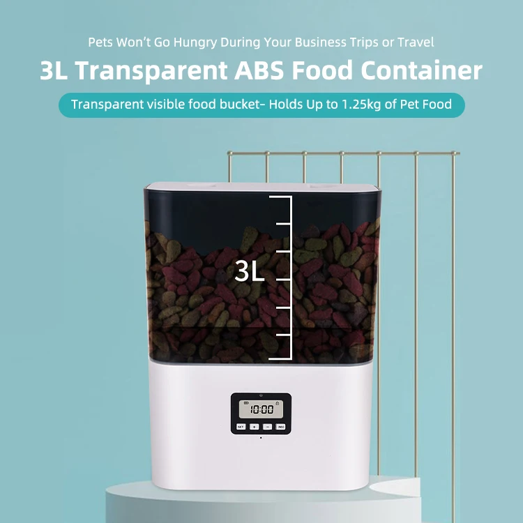 

Automatic Feeder Cat Dog Pet Intelligent Timing Quantitative Rabbit Hamster Remote Hanging Feeder