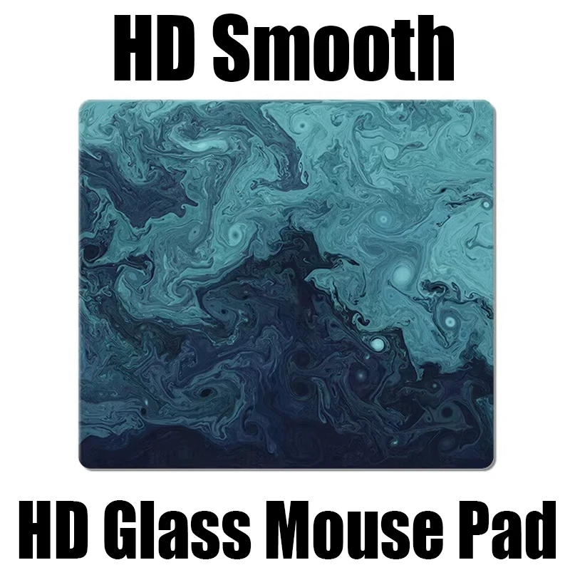 

Стеклянный коврик для мыши Супер большой киберспортивный FPS Специальный коврик для стола из закаленного фотоэлектрического стекла Модернизированный гладкий коврик для игрового стола на заказ