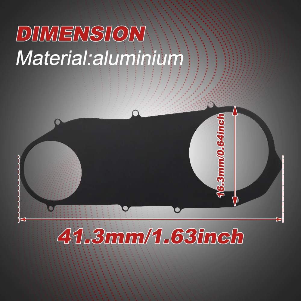 Motorcycle Aluminum CVT Cover Ankle Biter Fit For Honda Ruckus 50 (Zoomer) 2003 2004 2005 2006 2007 2008 2009 2010 2011-2024