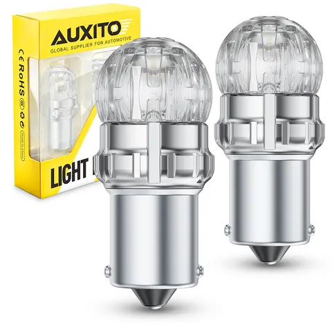 AUXITO 1156 BA15S P21W LED Canbus T20 W21/5W 7443 DRL P21/5W BAY15D 1157 T15 W16W T10 W5W LED Bulbs Reverse Stop Signal Lights