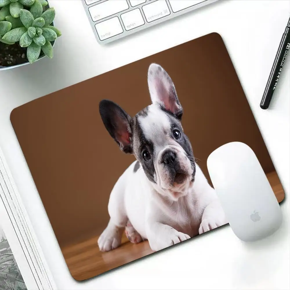 French Bulldog Mouse Pad อะนิเมะ Gamer โต๊ะ PC Gamer ตู้พรมแล็ปท็อป Varmilo อุปกรณ์เสริมคีย์บอร์ด Mousepad Mausepad