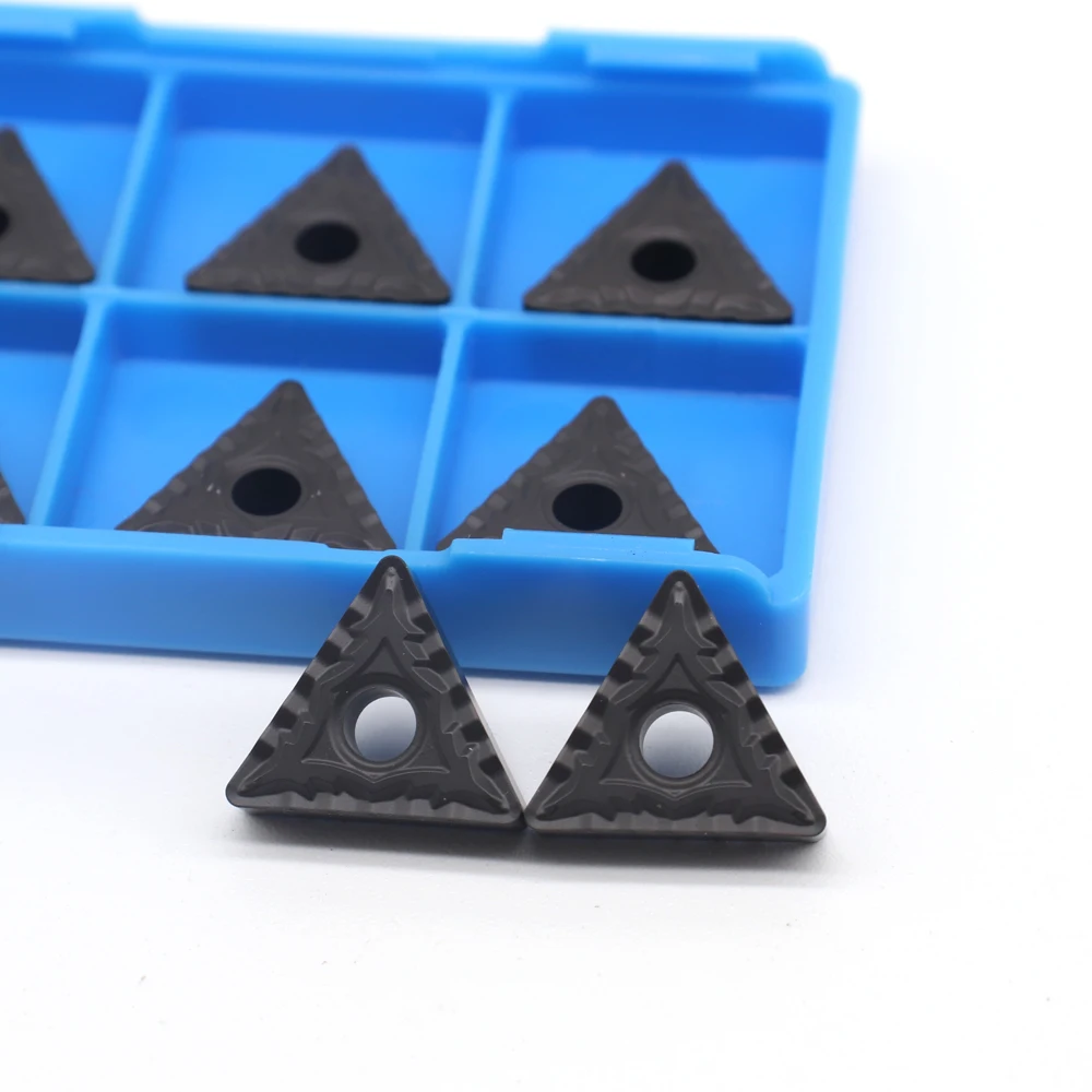 10Pcs TNMG160408 Cq CA4125 Hoge Kwaliteit Carbide Insert Externe Draaigereedschap Cnc Machine Voor Tnmg Draaibank Onderdelen