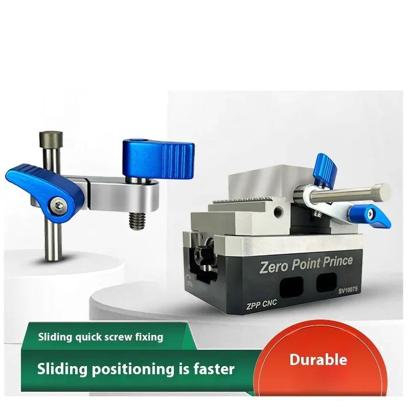Self Centering Vice Vise Magnet Locator Positioner CNC Workpiece Locator Auxiliary Parallel Magnetic Suction Auxiliary Vise Vice