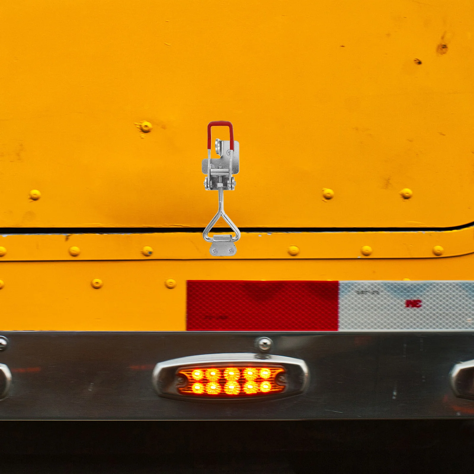 

Усиленная стальная защелка для прицепа, простая в использовании, с удобной ручкой, сменные аксессуары для дверей прицепов